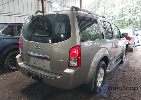 2005 Nissan Pathfinder Se from USA, damaged, VIN 5N1AR18U55C706261